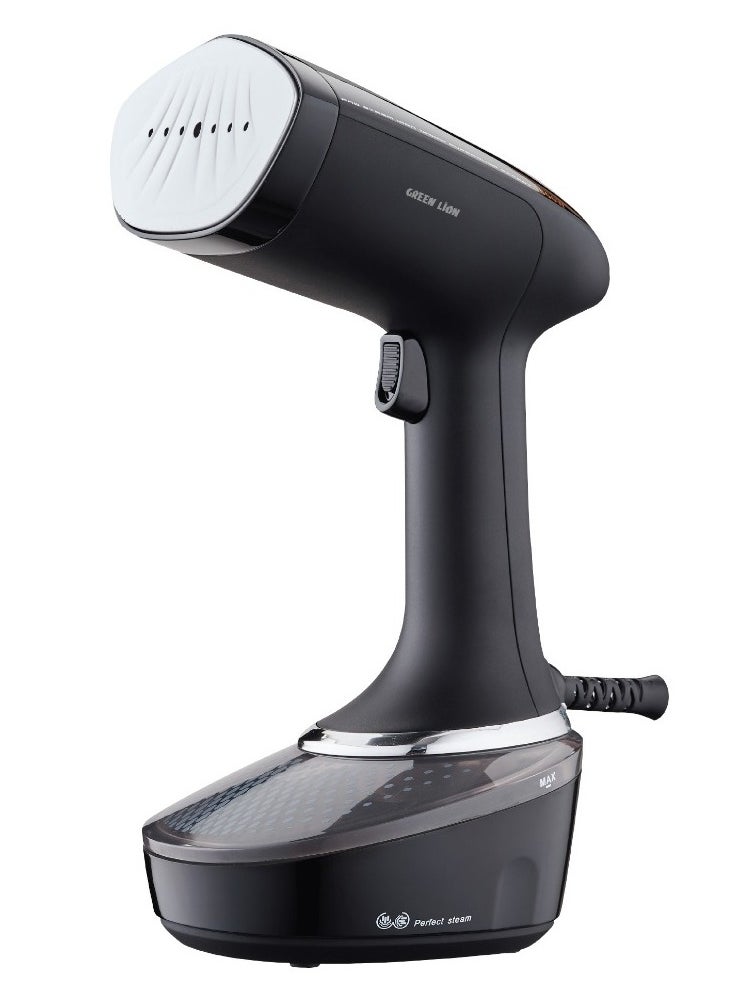 Steam Mate X 1500W Garment Steamer 300 mL with 15 Minutes Powerful Steaming and Overheat Protection / Vertical, Inclined & Flat Steaming / Anti-Dry Burning / Efficient 25g Steam Flow / Compact & Lightweight - Black