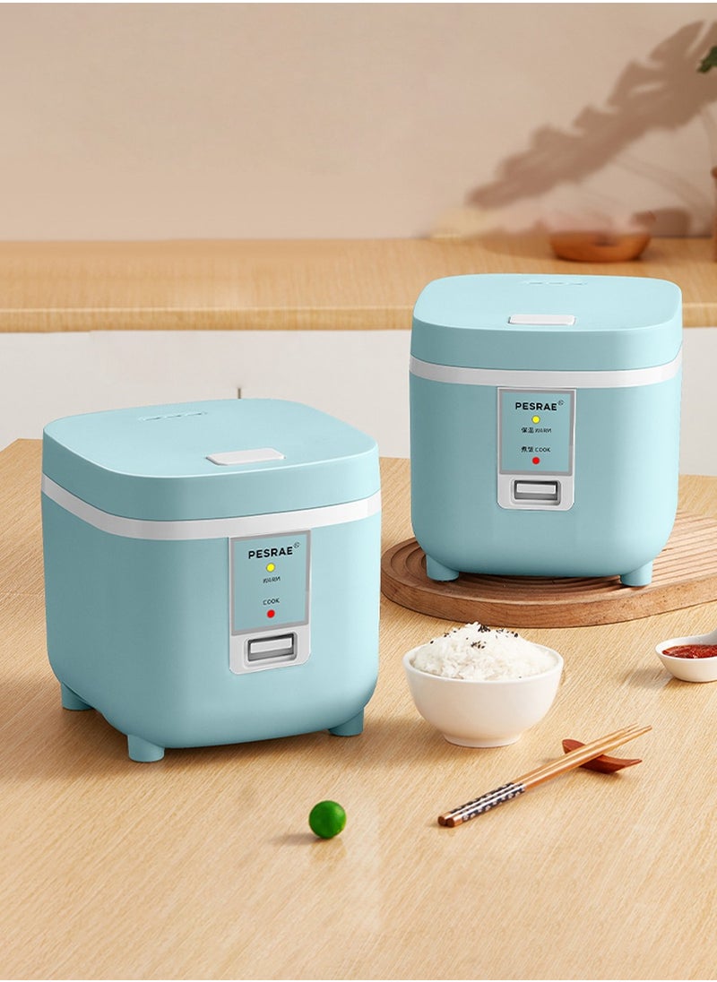 1.2 Liter Mini Multifunctional Non-Stick 200 Watt Small Portable Mechanical Home Rice Cooker for 1-2 People