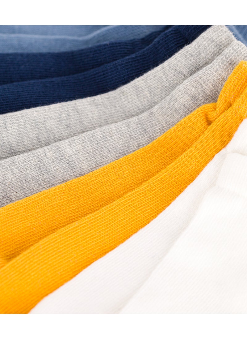Children's Cotton Jersey Socks - 5-Pack