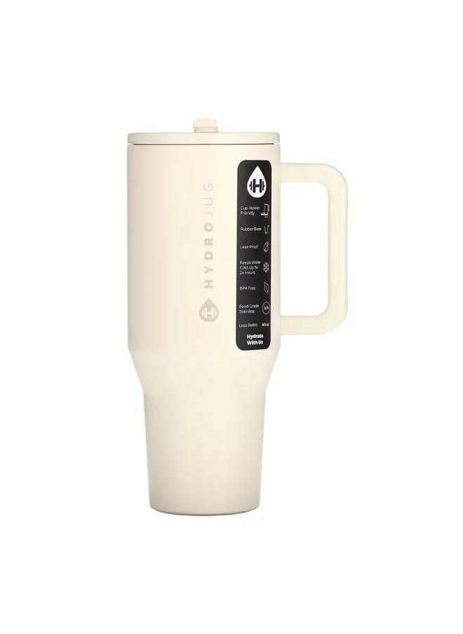 Traveler Tumbler Cream 40 oz