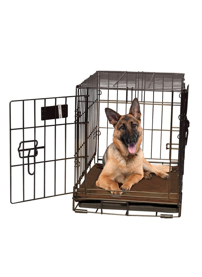 K&H Pet Products Self-Warming Crate Pad Mocha X-Large 32 X 48 Inches