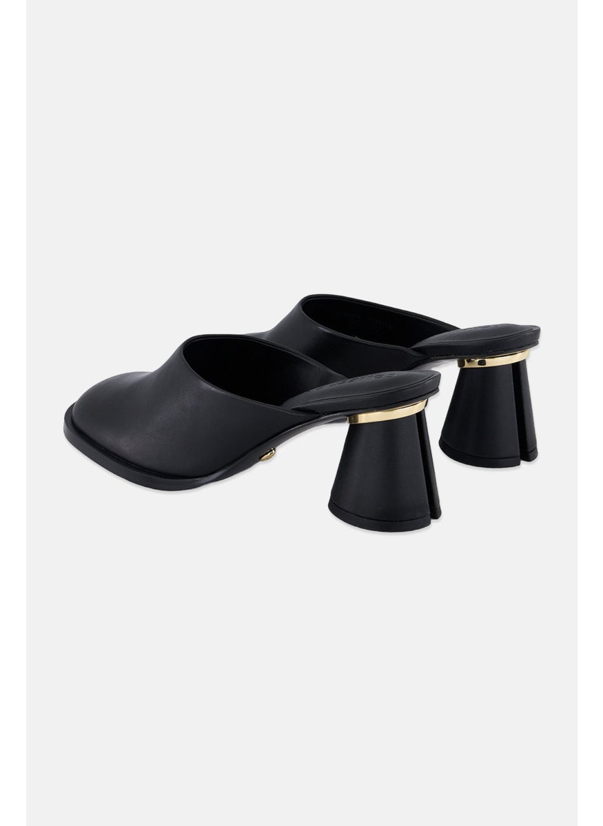 Women Slip On Mules, Black