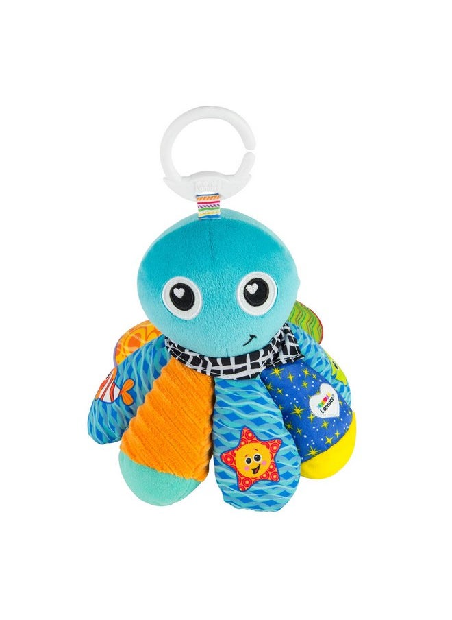 Lamaze Salty Sam Octopus, Clip On Toy, Blue