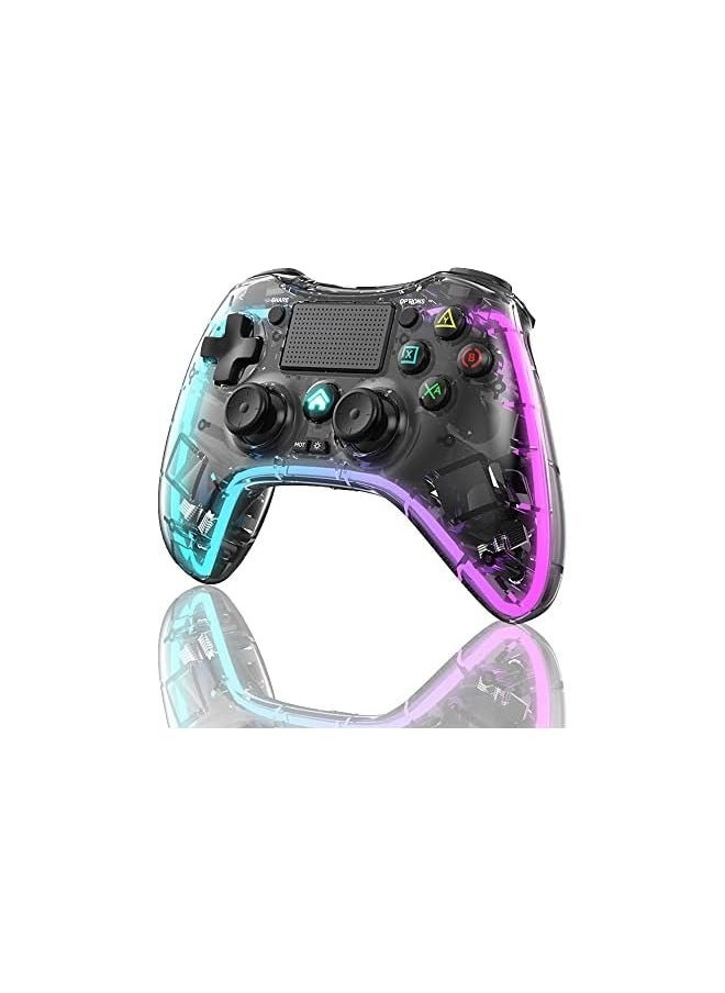 Wireless Gaming Controller with Custom LED Light/Program Back Buttons/Vibration/Advanced Buttons Programming