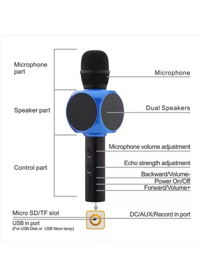Smartberry Bluetooth Karaoke Microphones M8