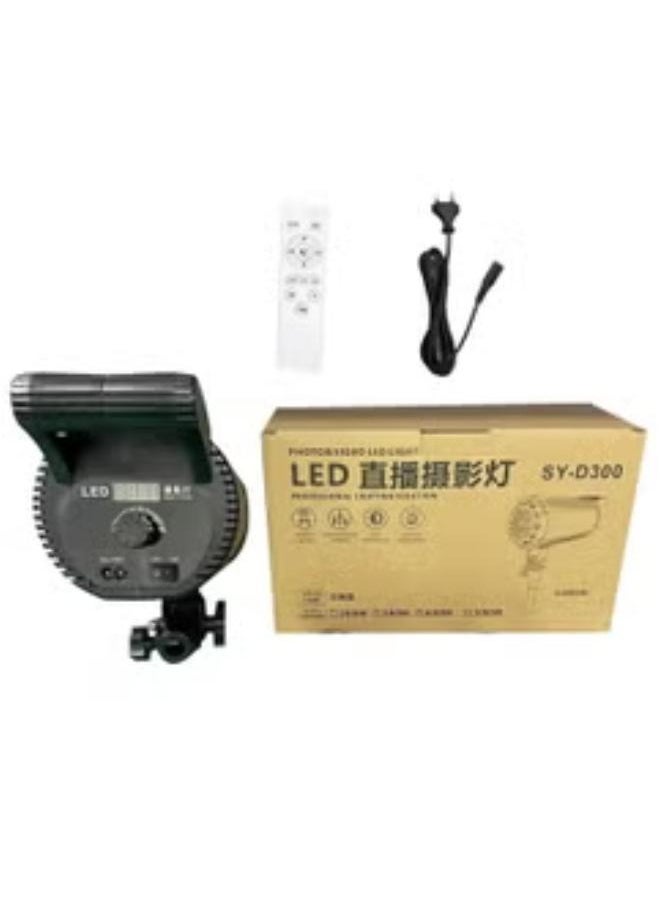 SY-D300 LED Professional Photography & Videography Light With Remote Control 100W Photography, Flash Studio Accessories Youtube Live