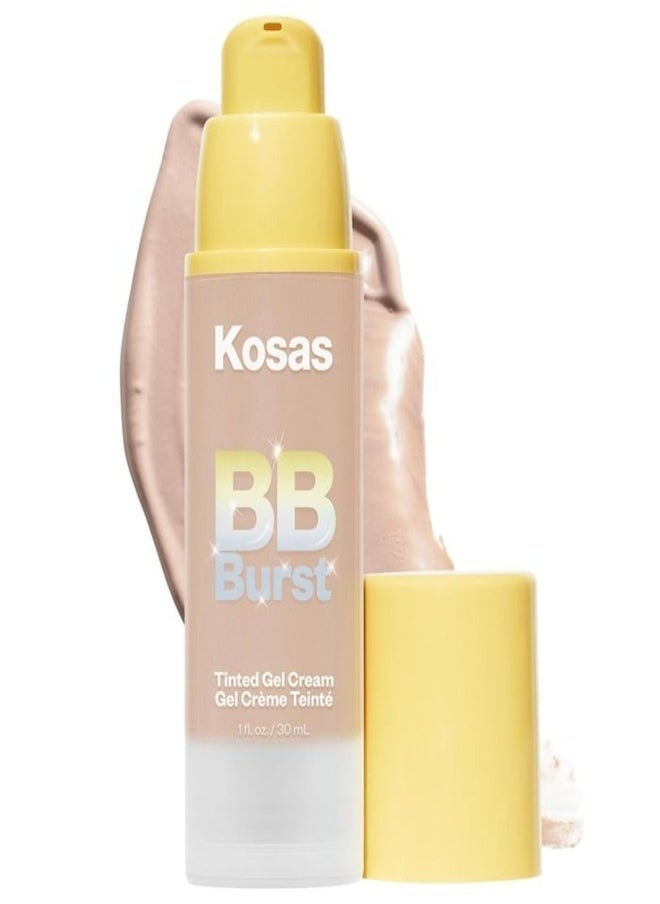 KOSAS BB  Burst Tinted Moisturizer Gel Cream with Copper Peptides - Light Medium Neutral 21 - Light Medium With Neutral Undertones  30ml