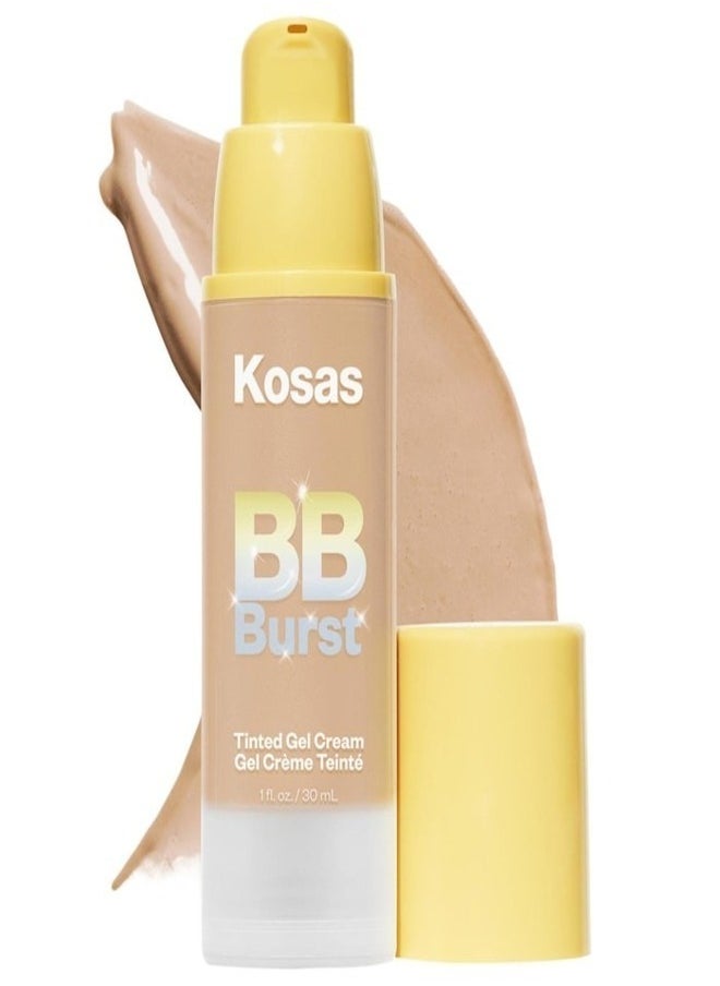 KOSAS BB Burst Tinted Moisturizer Gel Cream with Copper Peptides - Medium Warm 24 - Medium With Warm Undertones 30ml