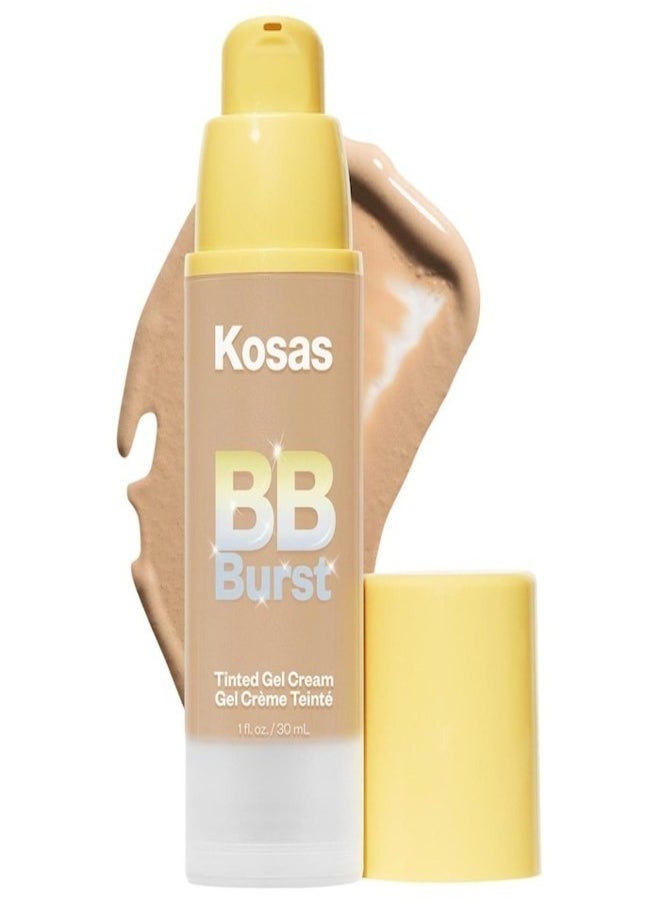 KOSAS BB Burst Tinted Moisturizer Gel Cream with Copper Peptides - Medium Tan Warm 25 - Medium Tan With Warm Undertones 30ml