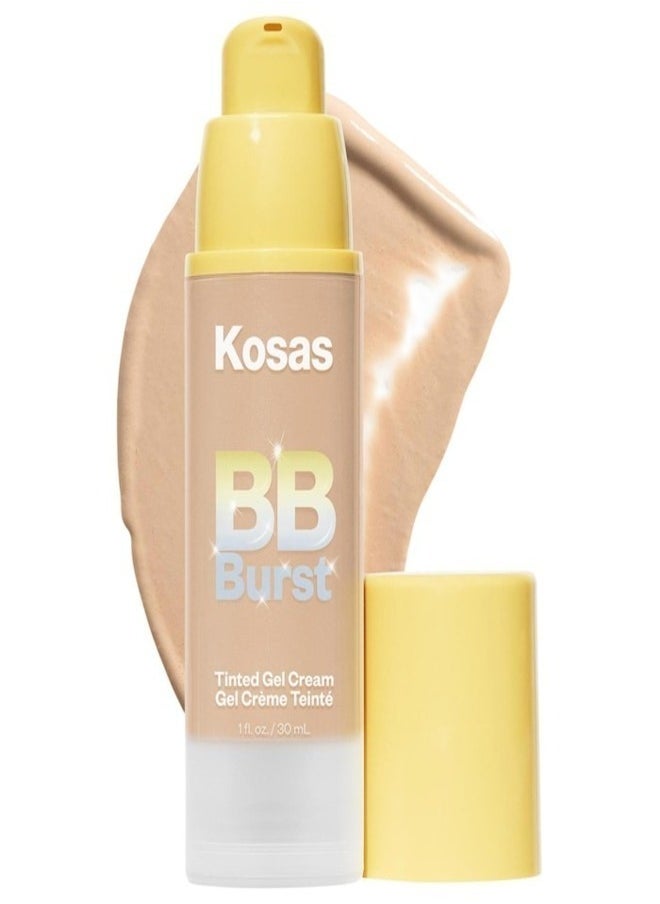 KOSAS BB Burst Tinted Moisturizer Gel Cream with Copper Peptides - Medium Neutral 23 - Medium With Neutral Undertones 30ml