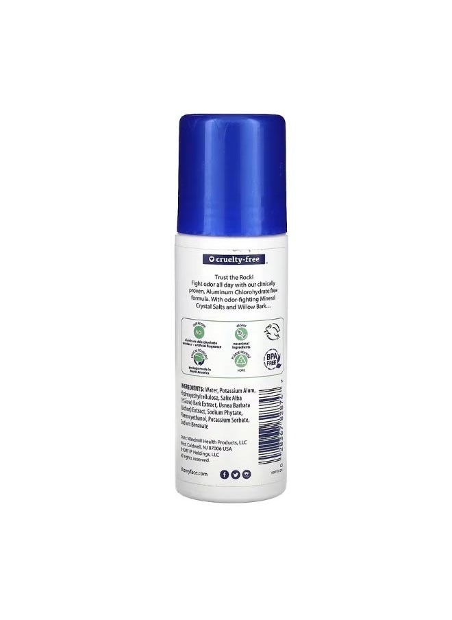 Liquid Rock Deodorant Fragrance Free 3 fl oz 88 ml