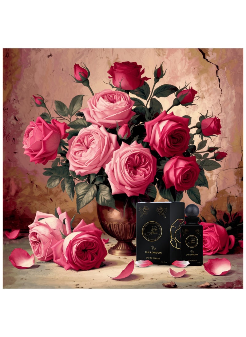 Roses Artwork Perfume: A Romantic Eau De Parfum for Men and Women, 80ml - Indulge in the Elegance of Long-Lasting Floral Bliss