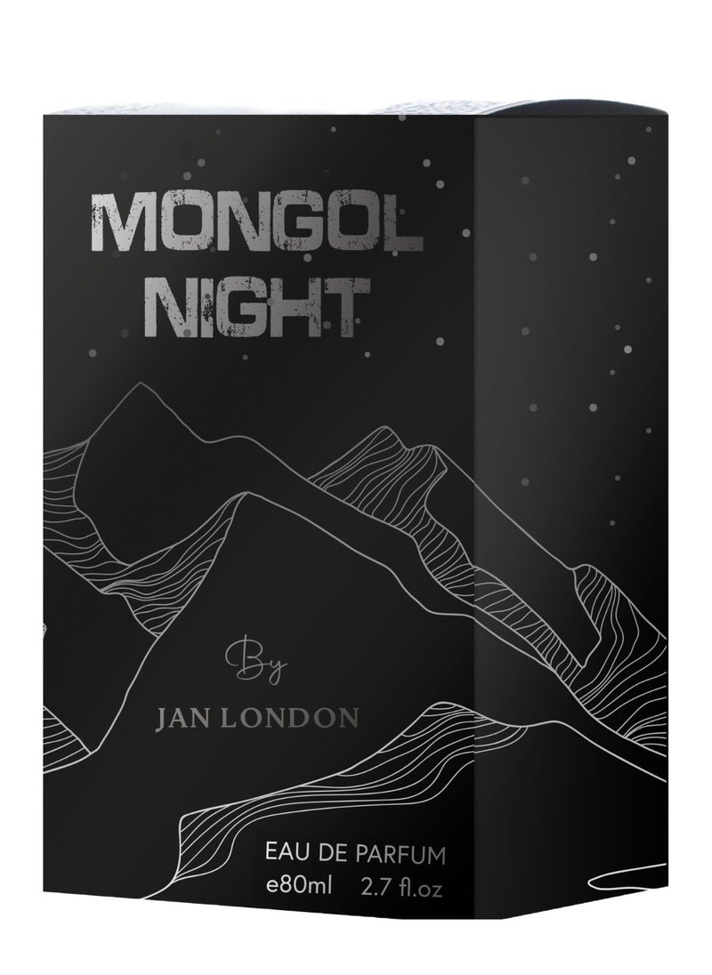 Mongol Night Perfume: A Bold Eau De Parfum for Men and Women, 80ml - Captivating Your Senses with a Long-Lasting Fragrance