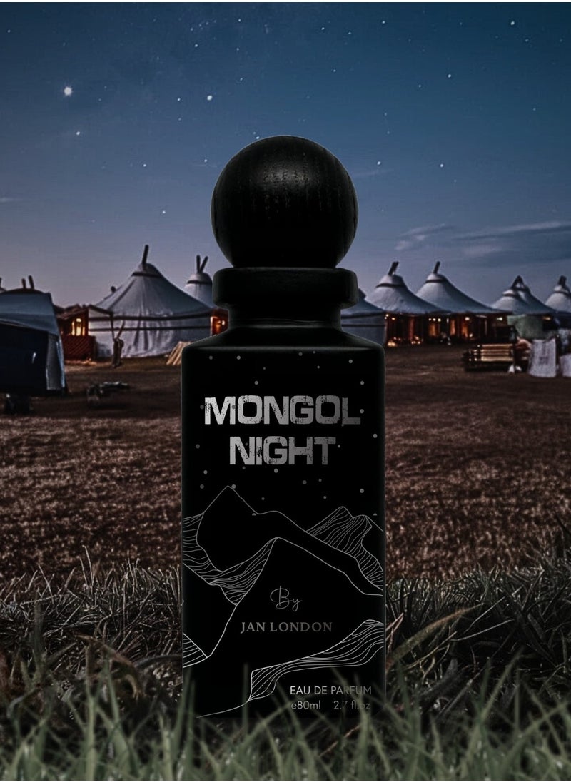 Mongol Night Perfume: A Bold Eau De Parfum for Men and Women, 80ml - Captivating Your Senses with a Long-Lasting Fragrance