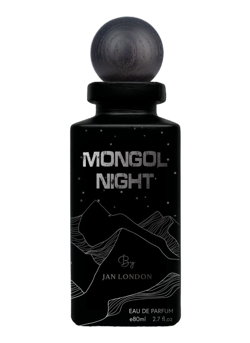 Mongol Night Perfume: A Bold Eau De Parfum for Men and Women, 80ml - Captivating Your Senses with a Long-Lasting Fragrance
