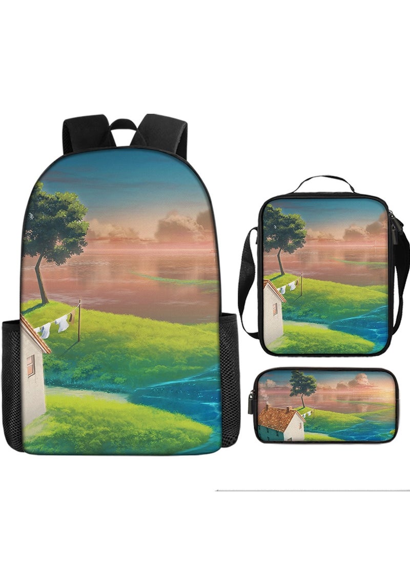 Schoolbags can be used for students and adults to exercise - casual style-3 - 207