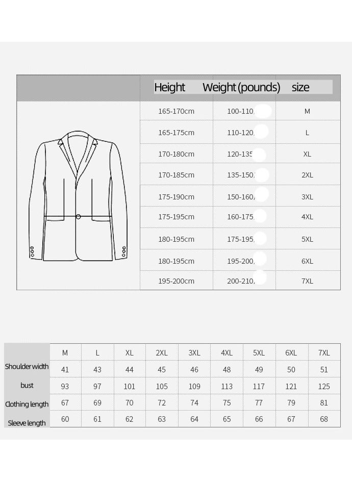 Men's Suit Professional Jacket Suit