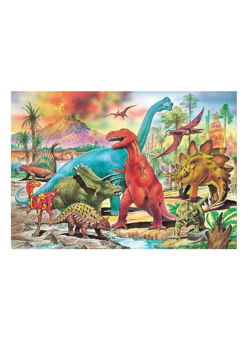 1000-Piece Creative Puzzle with Cartoon Scenery - Fun Brain Teaser