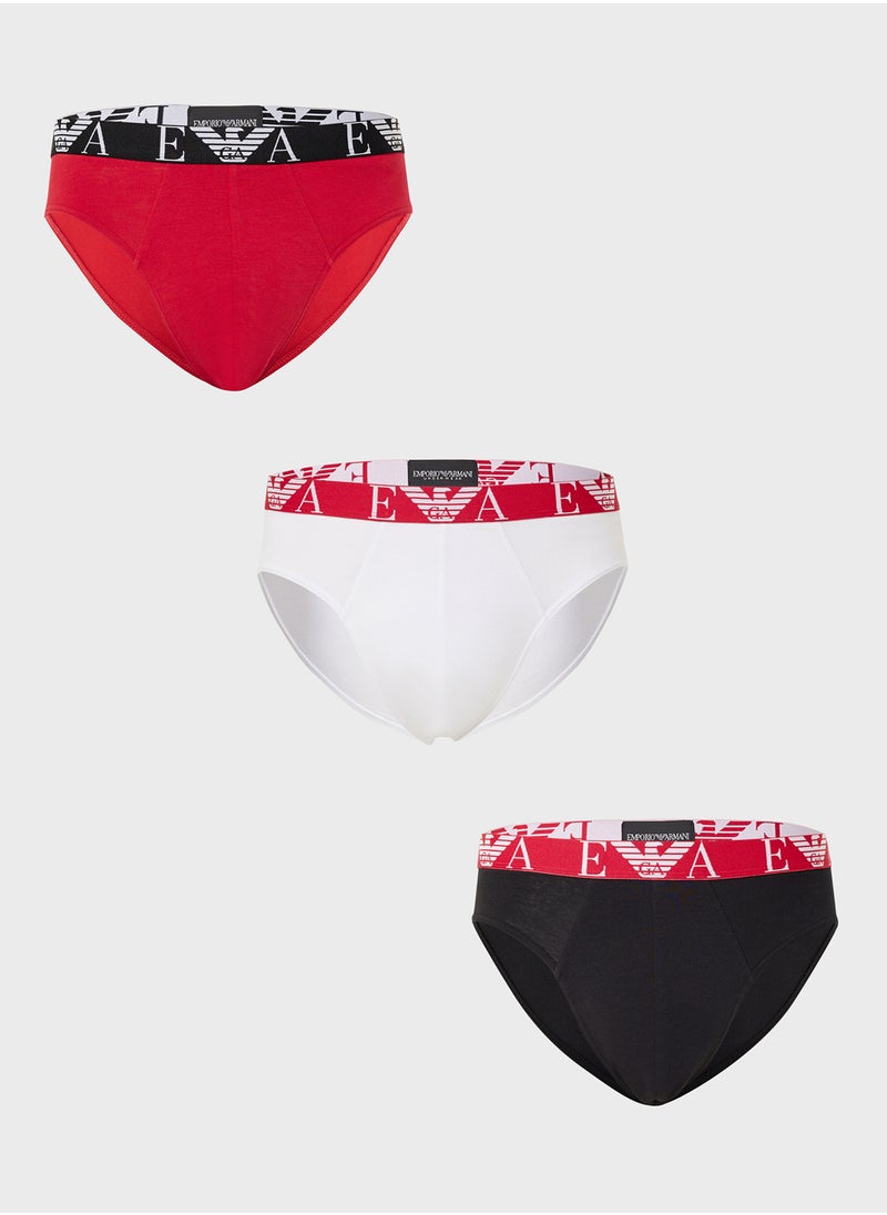 3 Pack Logo Band Boxers