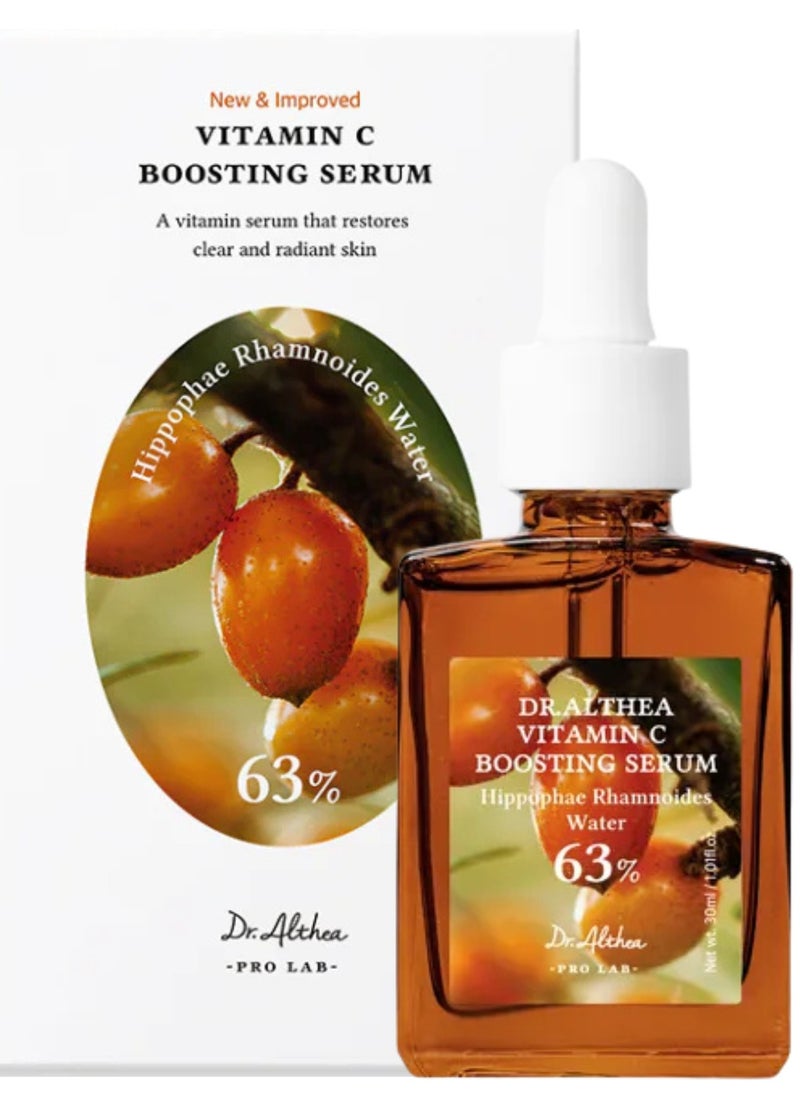 Dr. Althea Vitamin C Boosting Serum – Brightening & Anti-Aging Face Serum, 30ml – Hydrating, Even Skin Tone & Radiant Glow