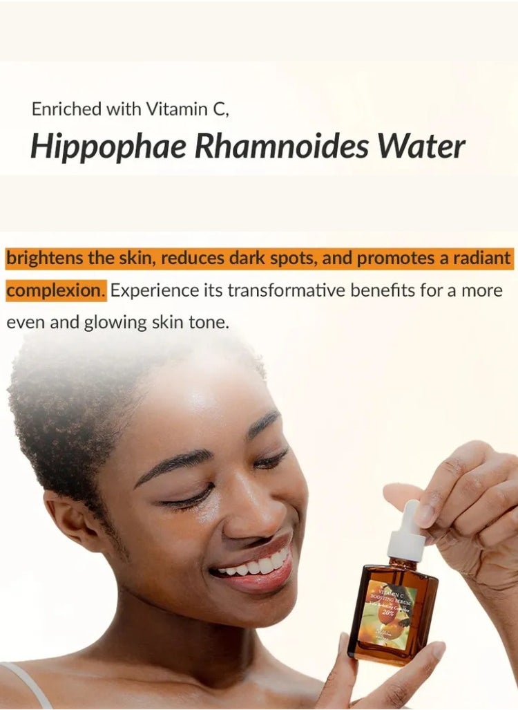 Dr. Althea Vitamin C Boosting Serum – Brightening & Anti-Aging Face Serum, 30ml – Hydrating, Even Skin Tone & Radiant Glow