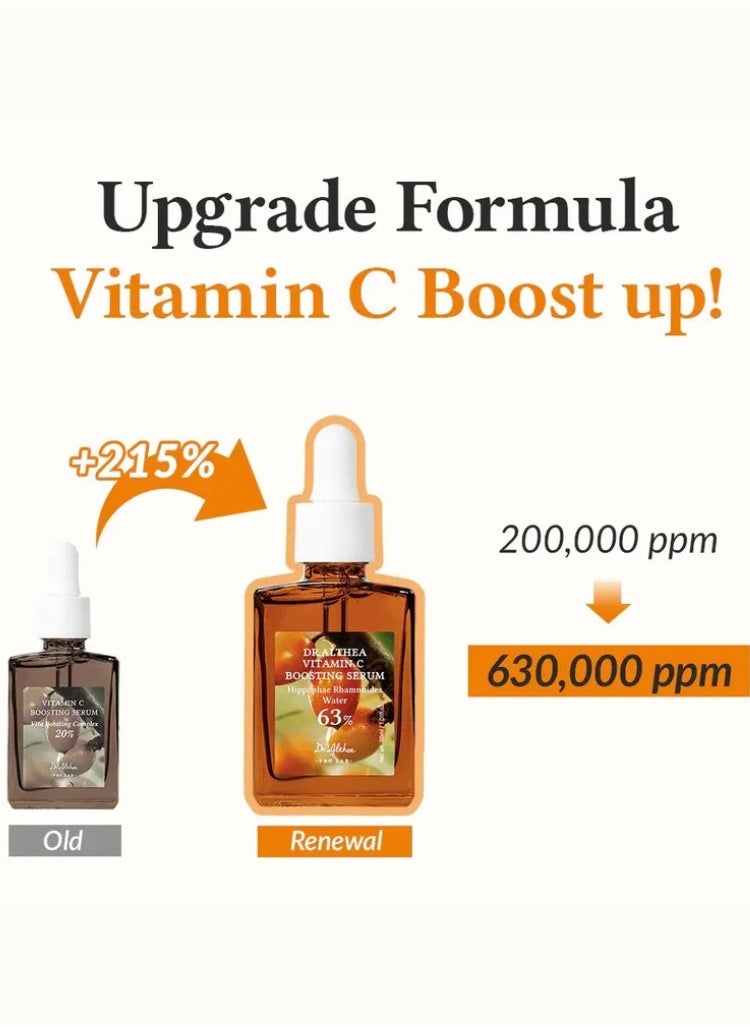 Dr. Althea Vitamin C Boosting Serum – Brightening & Anti-Aging Face Serum, 30ml – Hydrating, Even Skin Tone & Radiant Glow