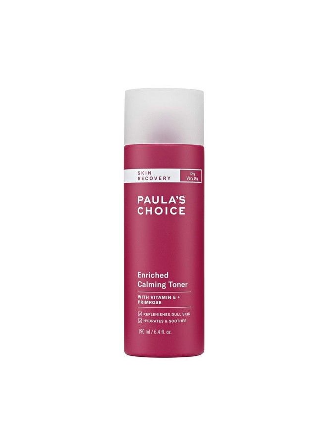 Skin Recovery Calming Toner For The Face For Sensitive Facial Skin And Dry Rednessprone Skin 190 Ml