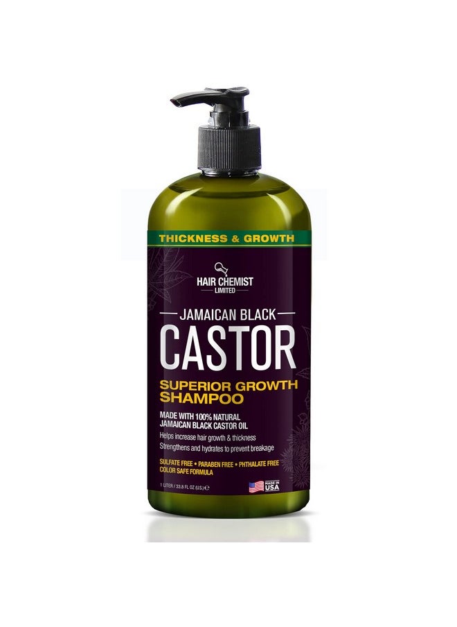 Superior Growth Jamaican Black Castor Shampoo 33.8Oz & Conditioner 33.8Oz - 2-Pc Shampoo & Conditioner For Hair Growth