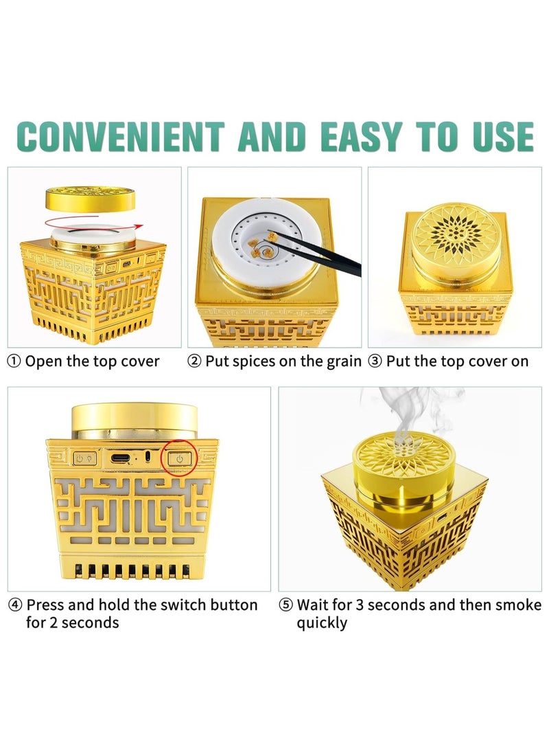 Quran Speaker & Mini Incense Burner