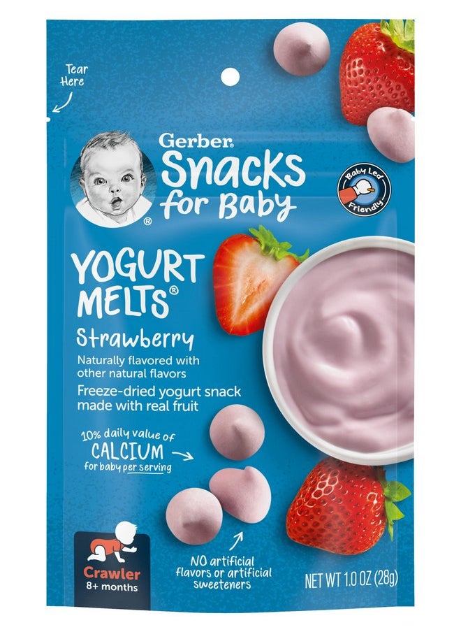 Gerber Yogurt Melts Strawberry (Pack of 2)