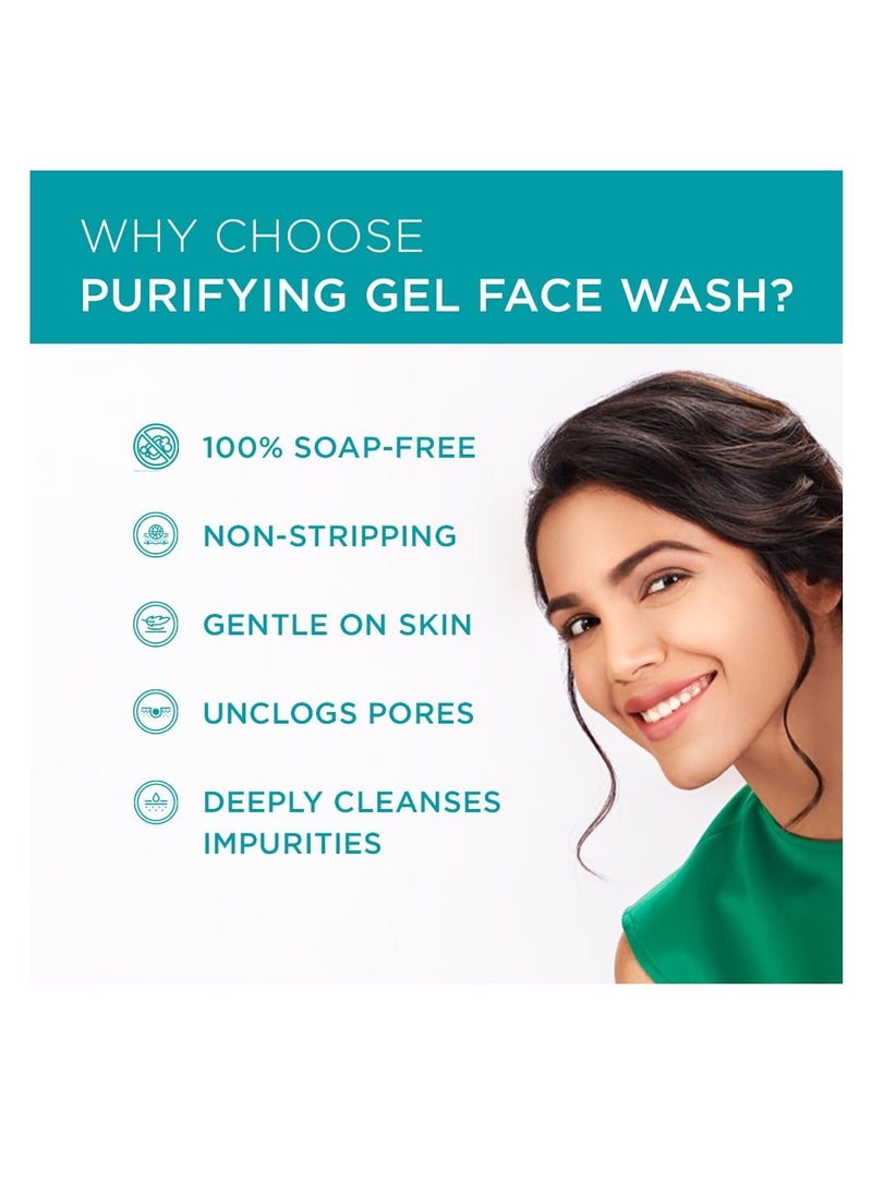 Simple Daily Skin Detox Purifying Facial Wash, 150ml