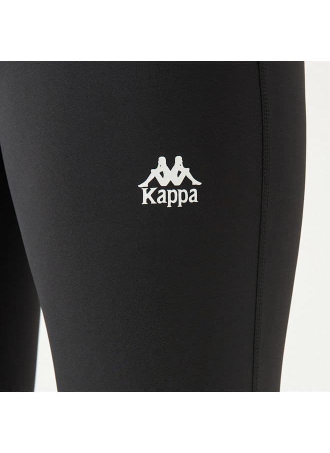 Kappa Striped Leggings with Elasticated Waistband