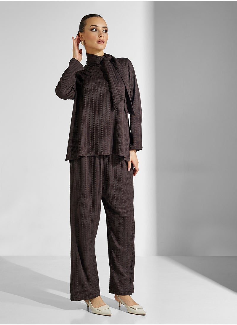 TIE NECK 2PCS SET