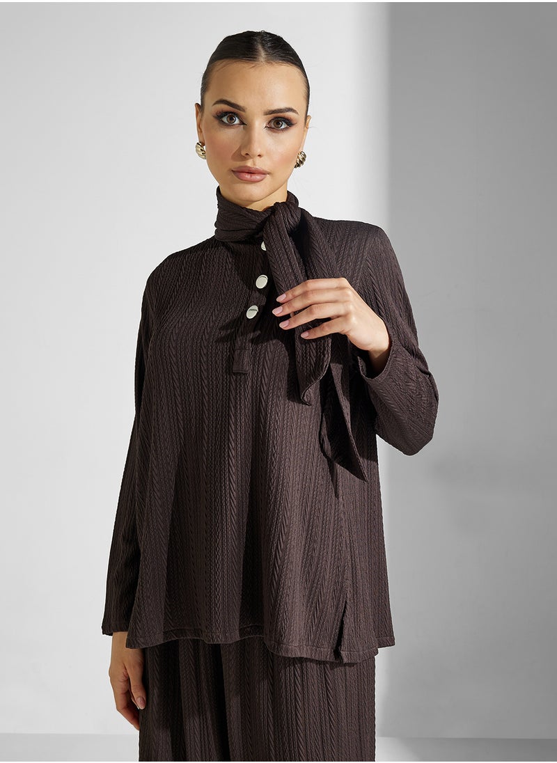 TIE NECK 2PCS SET