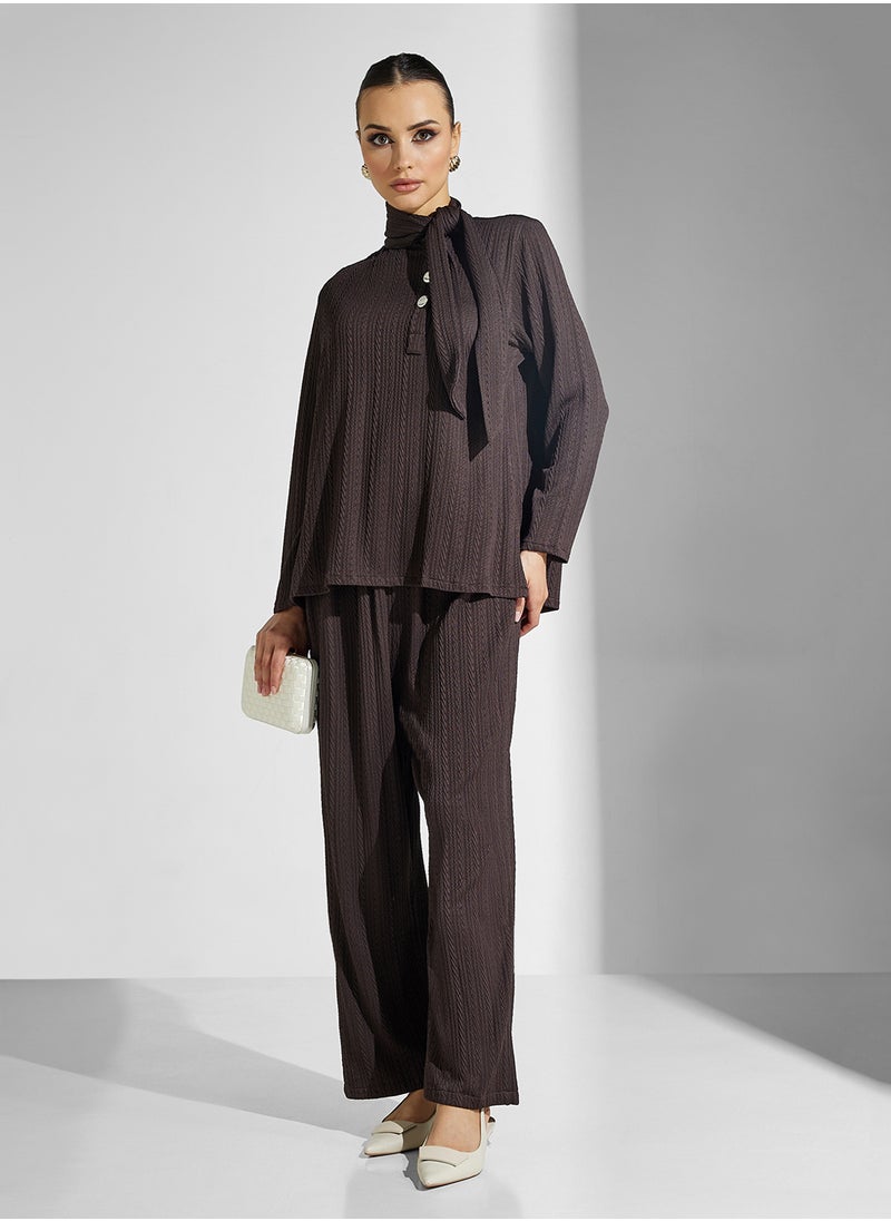 TIE NECK 2PCS SET