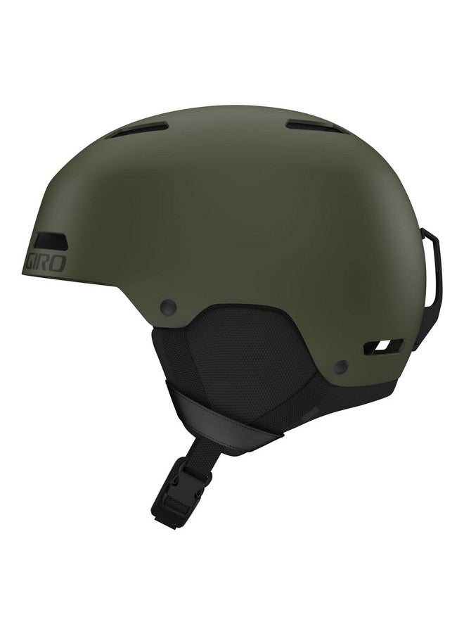 Ledge Ski Helmet Snowboard Helmet For Men Women & Youth Matte Trail Green Size M (55.559Cm)