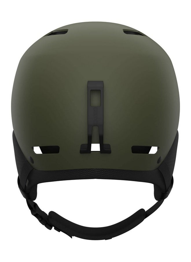 Ledge Ski Helmet Snowboard Helmet For Men Women & Youth Matte Trail Green Size M (55.559Cm)