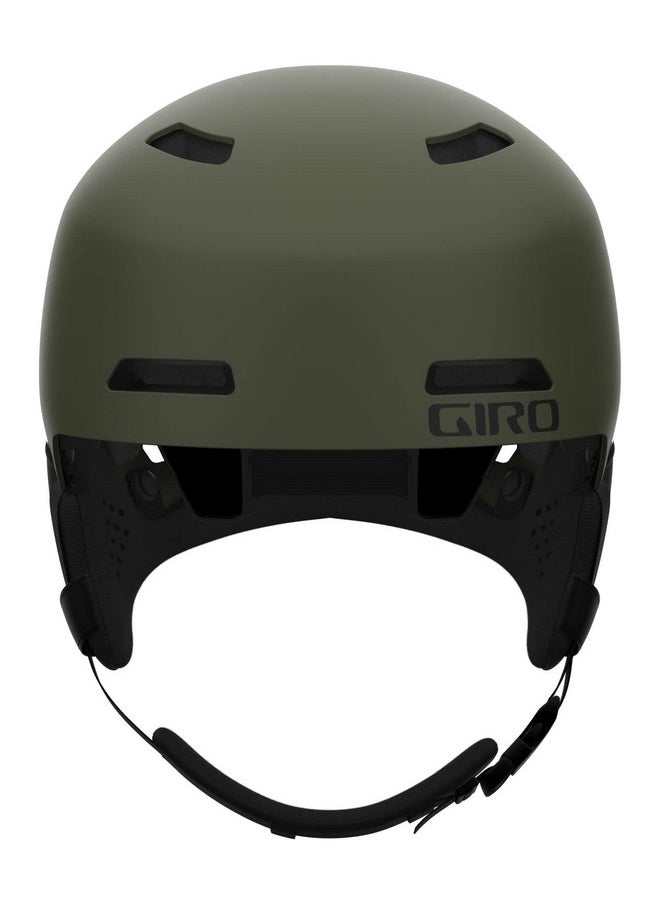 Ledge Ski Helmet Snowboard Helmet For Men Women & Youth Matte Trail Green Size M (55.559Cm)