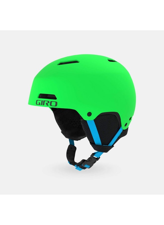 Crue Youth Snow Helmet Matte Bright Green Xs (48.552Cm)