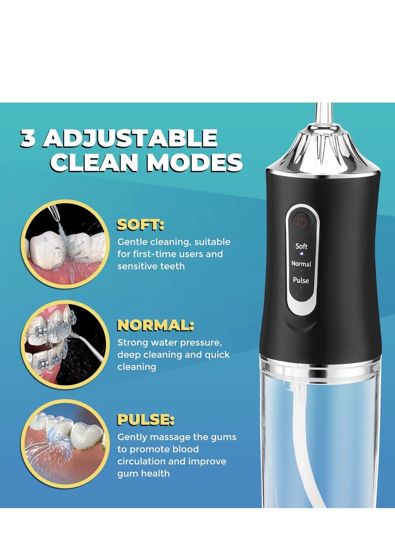 Toothpaste Dispensers  USB Rechargeable Water Jet Teeth Cleaner with Water Flosser