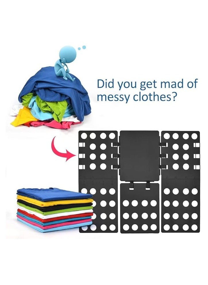 Shirt Folder Clothes Folding Board Laundry Room T Shirt Adjustable PP Plastic Folding Board Easy to Fold Clothes