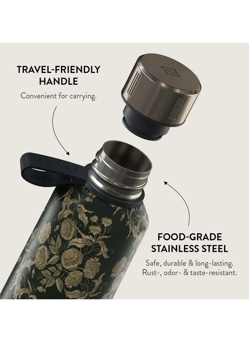 Insulated Water Bottle (17oz) Stylish Stainless Steel Water Bottles Durable Metal Water Bottle Stays Hot or Cold Anti-Slip, Leak-Proof Reusable Water Bottle-Destiny - Water Bottle