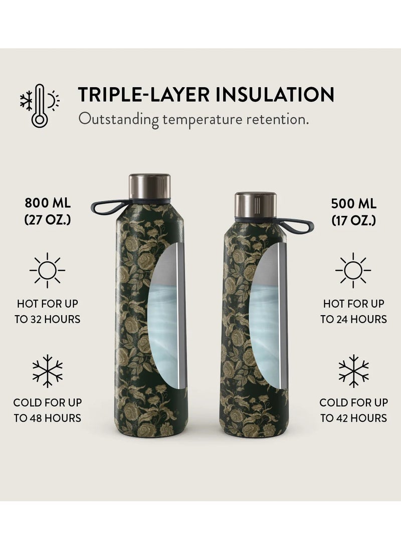 Insulated Water Bottle (17oz) Stylish Stainless Steel Water Bottles Durable Metal Water Bottle Stays Hot or Cold Anti-Slip, Leak-Proof Reusable Water Bottle-Destiny - Water Bottle