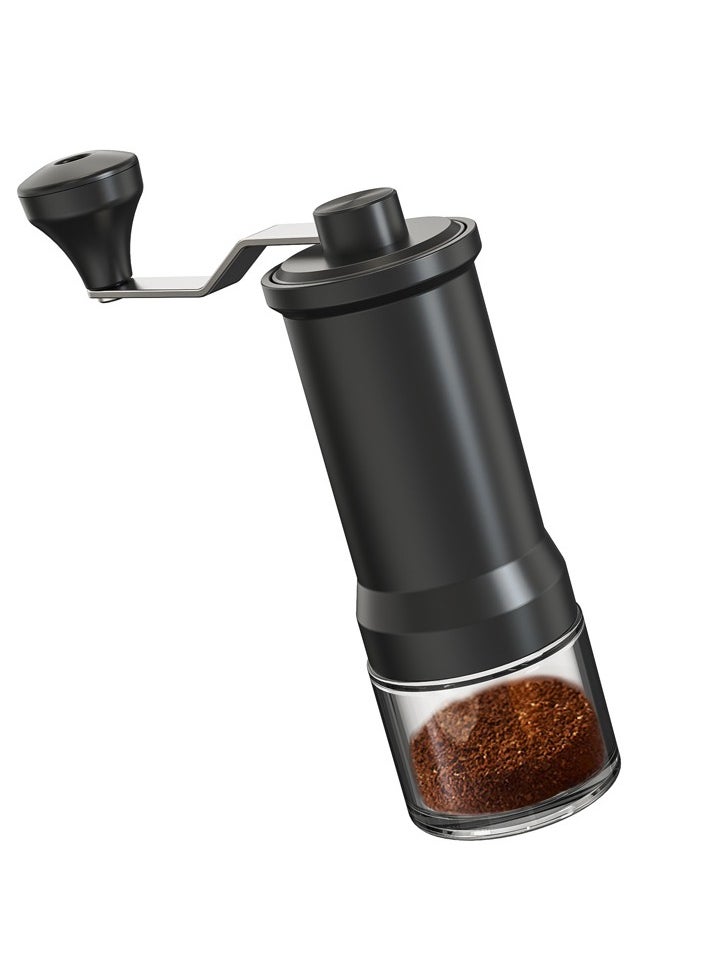 Manual Coffee Grinder, Ceramic Burr Coffee Grinder Manual Adjustable for Fine/Coarse Grind, Portable Spice Grinder with Cleaning Brush for Home, Travel, Camping