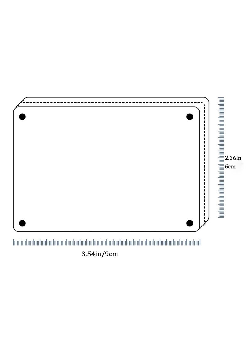 Acrylic Fridge Magnetic Photo Frame, Acrylic Picture Frame, Magnet Double Sided Refrigerator Mini Picture Frame Clear Picture Display Frame 2.36 x 3.54 Inch