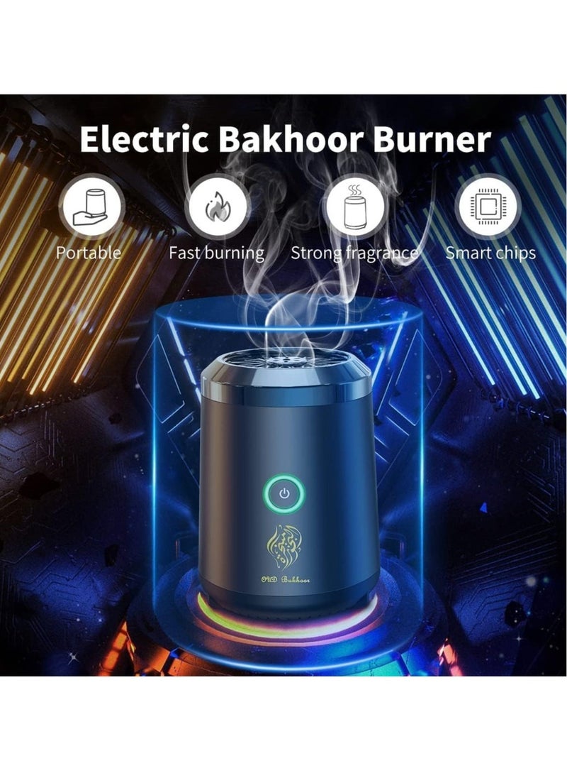 Compact Bakhoor Burner – Rechargeable USB Aroma Diffuser for Home and Car