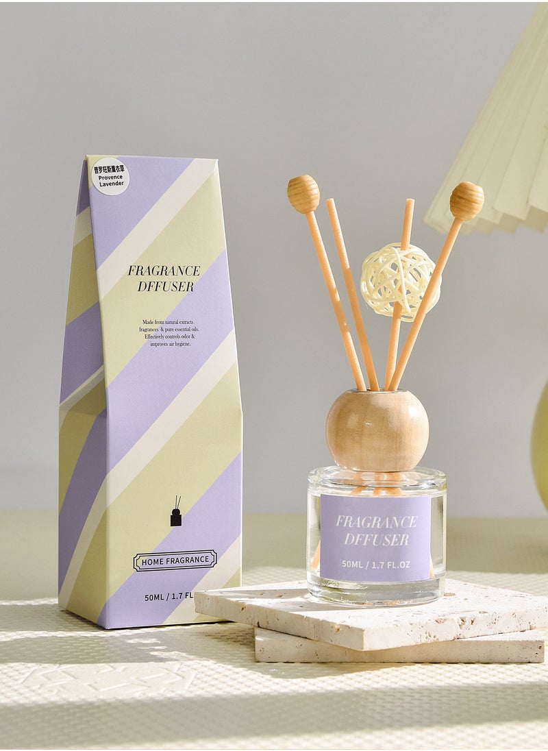3 Packs Reed Diffuser Combo - Provence Lavender | Australian Sweet Orange | Grasse Vanilla | 50 ml 1.7 oz | Aromatherapy Air Freshener Fragrance Home Fragrance, Oil Diffuser