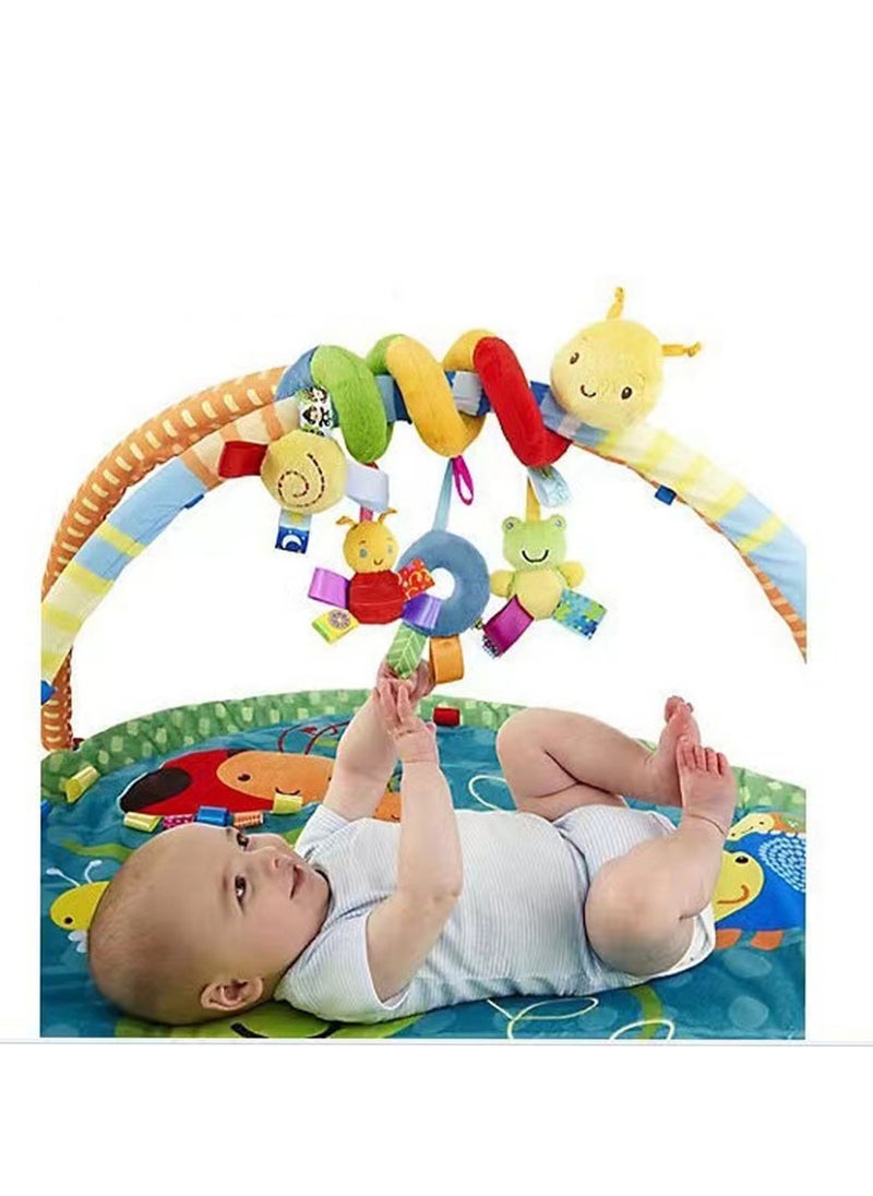 Baby Toy Bed Around The Bed Hanging Bell Rattle Stroller Pendant Newborn Baby Soothing Plush Toy