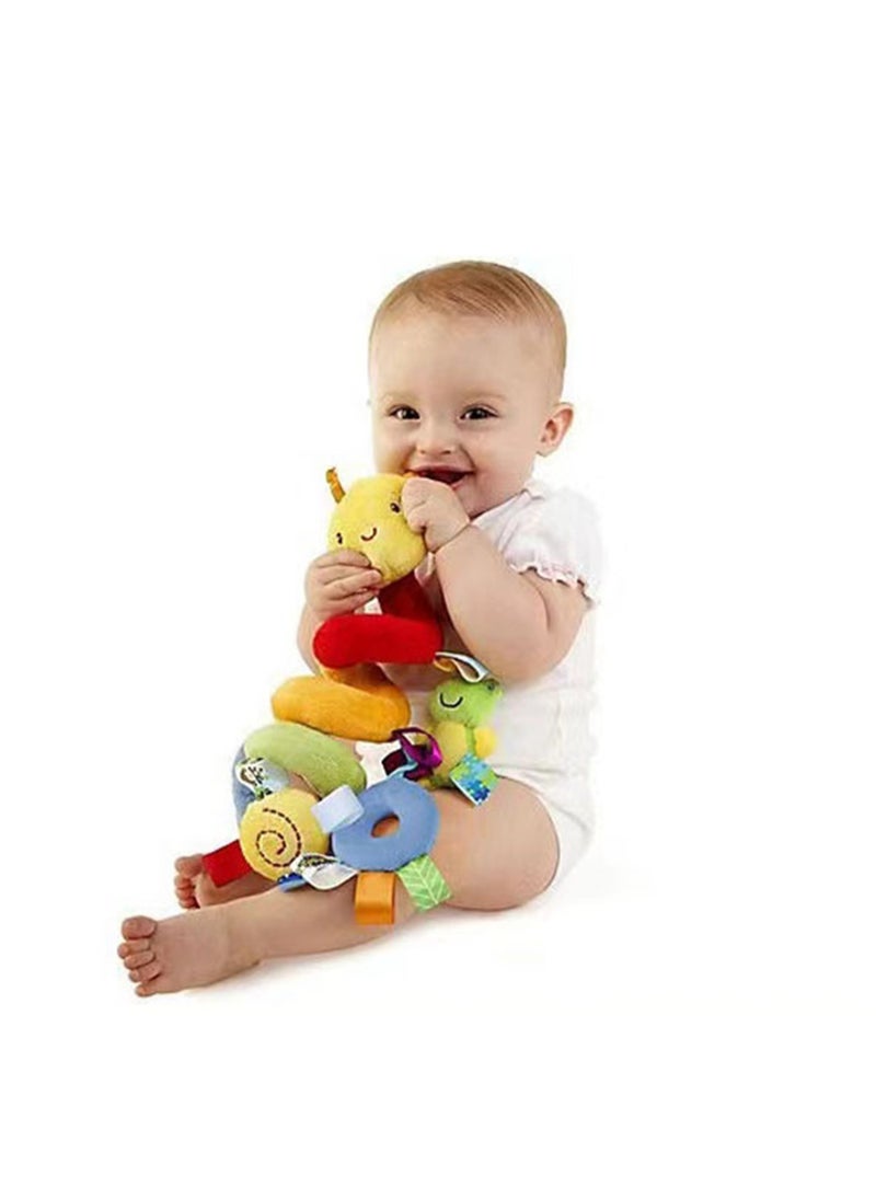 Baby Toy Bed Around The Bed Hanging Bell Rattle Stroller Pendant Newborn Baby Soothing Plush Toy