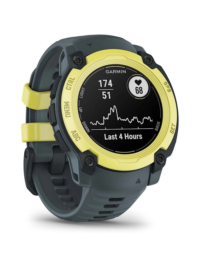 Instinct E Limited Edition - 40MM - Electric Lime with Twilight Band - Up to 14 Days of  Battery life  - 0.86